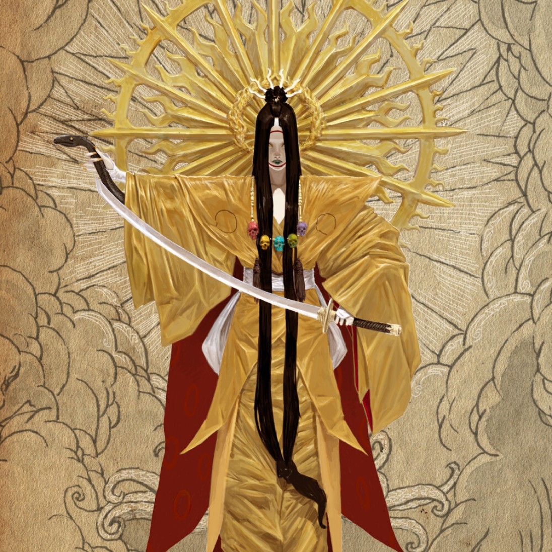 adrian-smith-japanese-gods-amaterasu